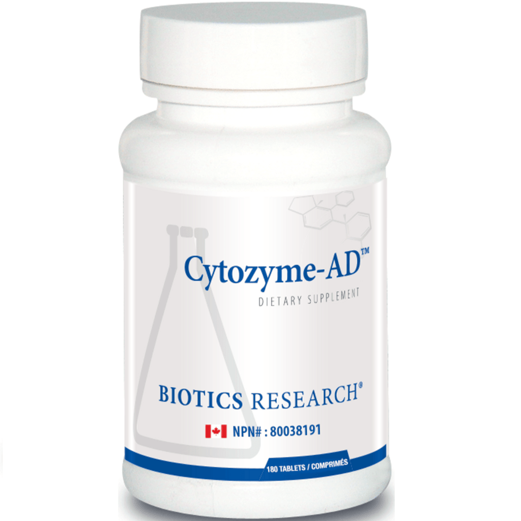 Digestive Enzymes Biotics Research Cytozyme-AD Adrenal 180 Tabs Biotics Research