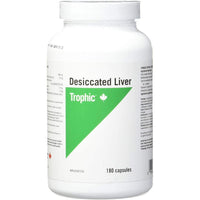 Trophic Desiccated Liver 488mg - 180 Caps Supplements at Village Vitamin Store