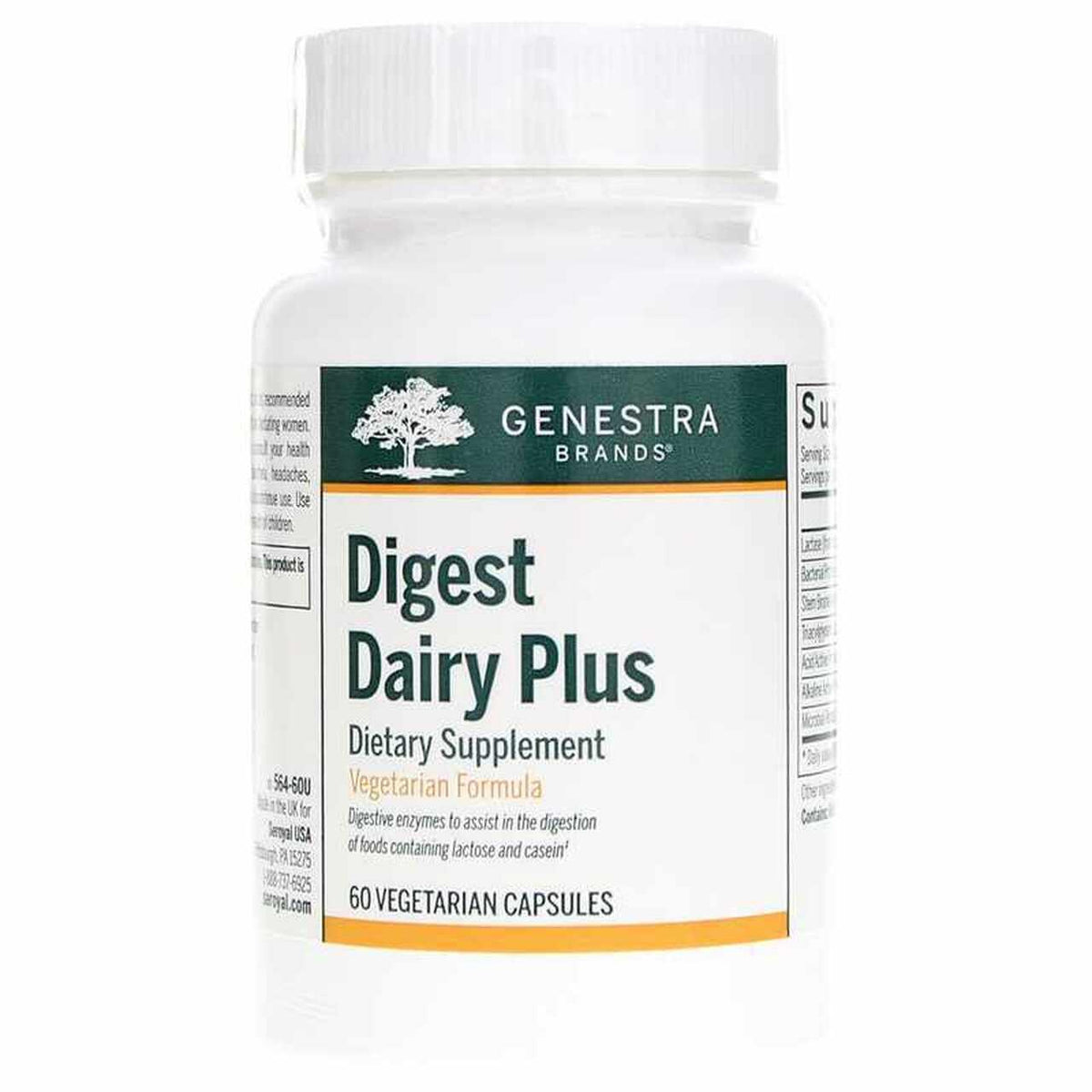 Genestra Digest Dairy Plus 60 Veggie Caps Supplements - Digestive Enzymes at Village Vitamin Store