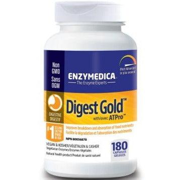 Enzymedica Digest Gold - 180 Caps Supplements - Digestive Enzymes at Village Vitamin Store