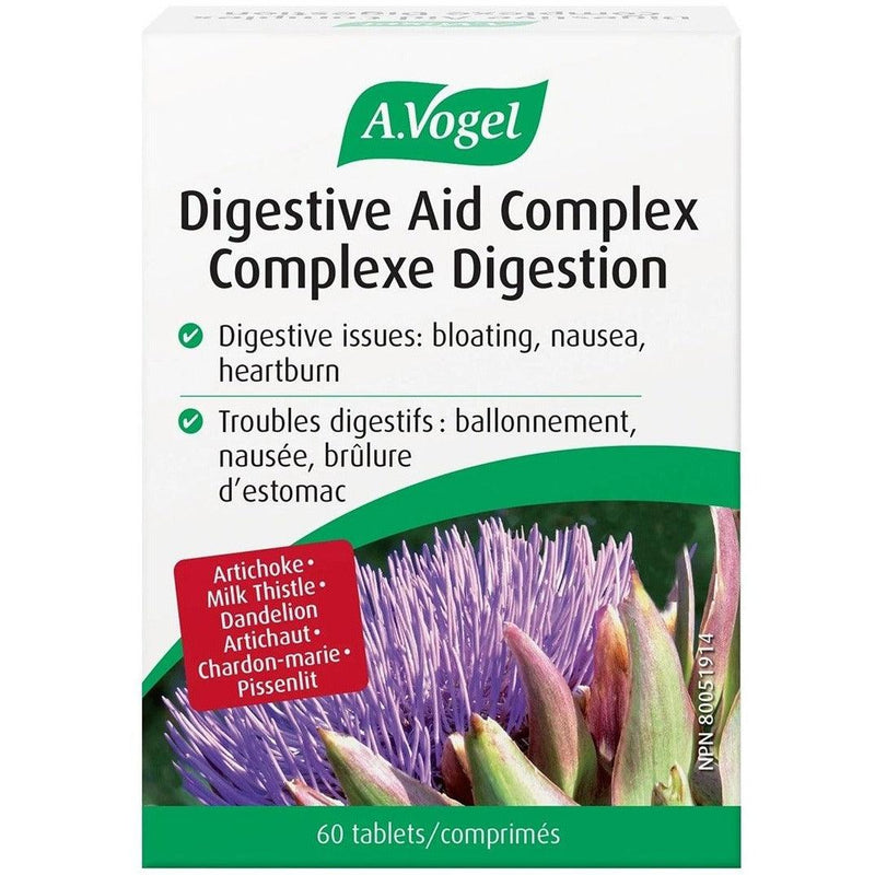 A.Vogel Digestive Aid Complex 60 Tabs Supplements - Digestive Health at Village Vitamin Store