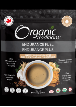 Organic Traditions Endurance Fuel Coffee Drink Mix 140G Food Items at Village Vitamin Store