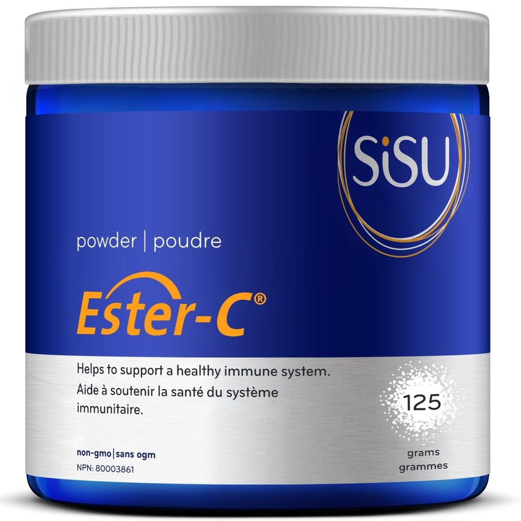 SISU Ester-C Supreme 125g Powder Citrus Free Vitamins - Vitamin C at Village Vitamin Store