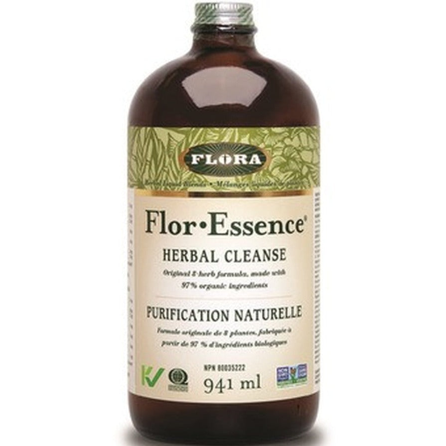 Flora Flor Essence Herbal Cleanse 941mL*Limit of 1 Per Order* Supplements - Detox at Village Vitamin Store