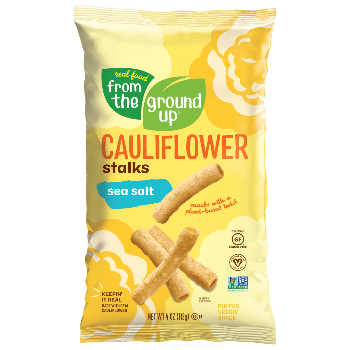 From the Ground Up Cauliflower Stalks Sea Salt Food Items at Village Vitamin Store