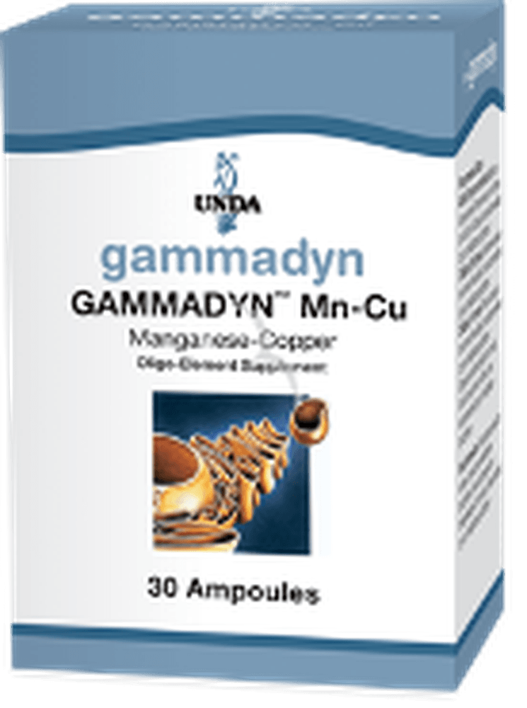 UNDA Gammadyn Mn-Cu With Manganese and Copper Homeopathic at Village Vitamin Store