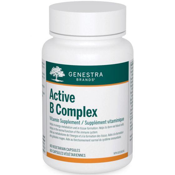 Genestra Active B Complex 60 Veggie Caps Vitamins - Vitamin B at Village Vitamin Store
