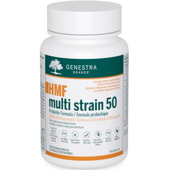 Genestra HMF Multi Strain 50 30 Veggie Caps Supplements - Probiotics at Village Vitamin Store