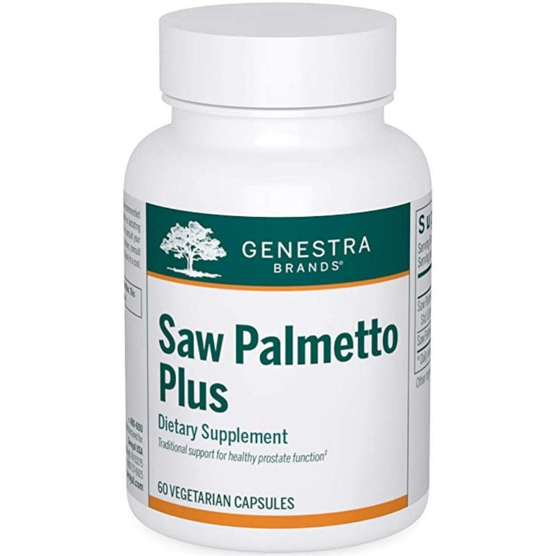 Genestra Saw Palmetto Plus 60 Veggie Caps Supplements - Prostate at Village Vitamin Store