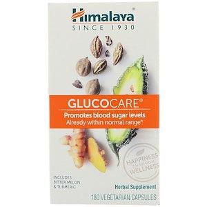Himalaya Glucocare, 180 Veggie Caps - Back order-Village Vitamin Store