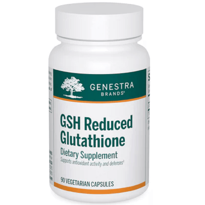 Genestra GSH Reduced Glutathione 90 Veggie Caps Supplements at Village Vitamin Store