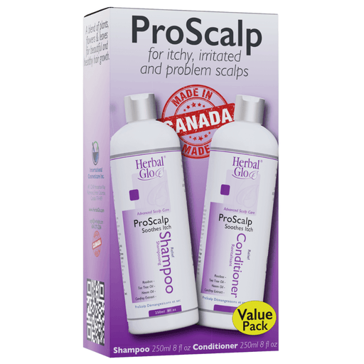 Herbal Glo ProScalp Shampoo & Conditioner Combo Pack Hair Care at Village Vitamin Store