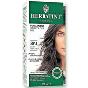 Herbatint Permanent Haircolour Gel 3N Dark Chesnut 135ml *Limit of 3 Per Order* Hair Colour at Village Vitamin Store
