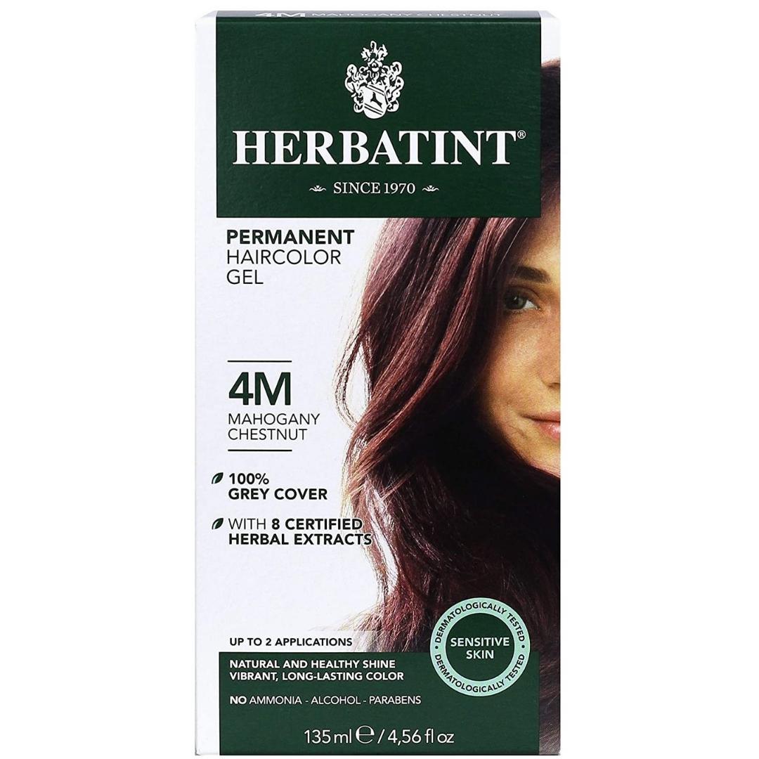 Herbatint Permanent Haircolour Gel 4M Mahogany Chestnut 135ml Hair Colour at Village Vitamin Store