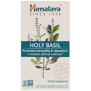 Himalaya Holy Basil 60 Veggie Caps Supplements at Village Vitamin Store