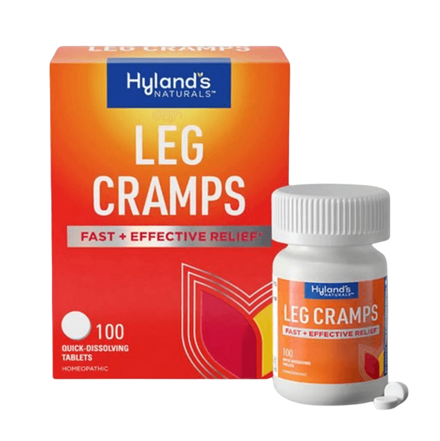 Hyland's Leg Cramps 100 quick dissolving tablets Homeopathic at Village Vitamin Store