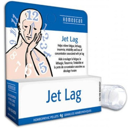 Homeocan Jet Lag Pellets 4g Homeopathic at Village Vitamin Store