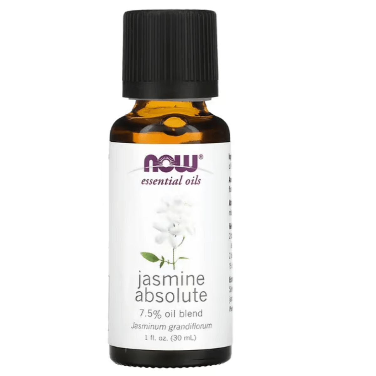 NOW Jasmine Absolute Oil 30ML Essential Oils at Village Vitamin Store