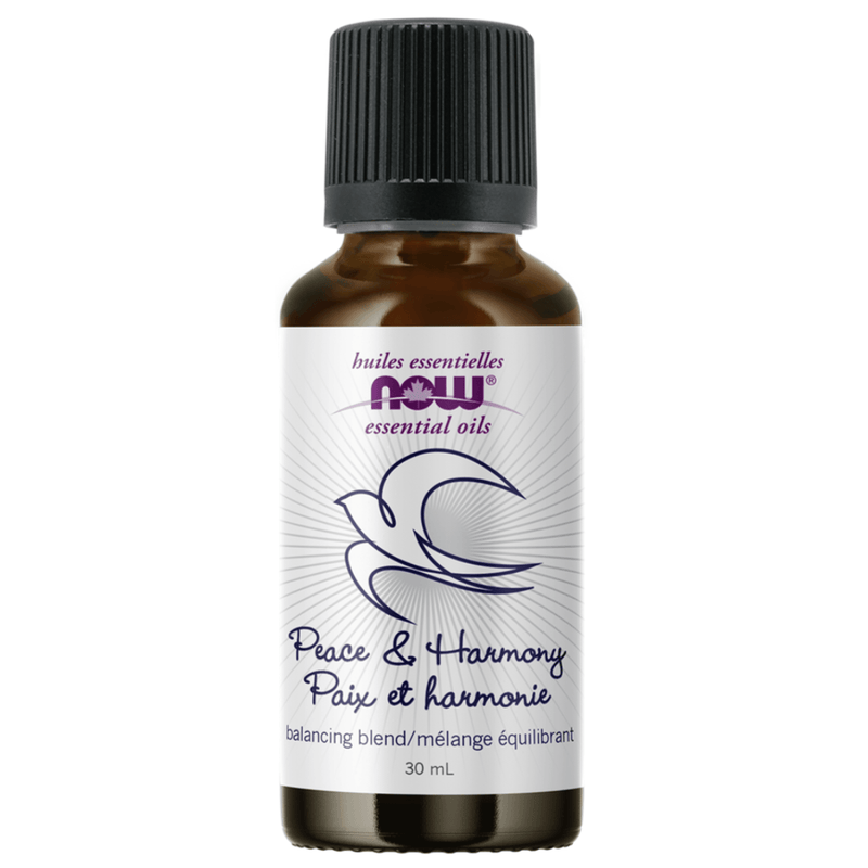 NOW Peace & Harmony 30mL Essential Oils at Village Vitamin Store