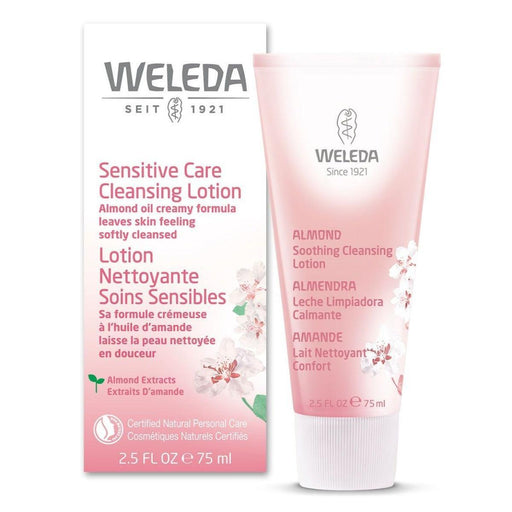 Weleda Sensitive Care Cleansing Lotion Almond 75mL Face Cleansers at Village Vitamin Store