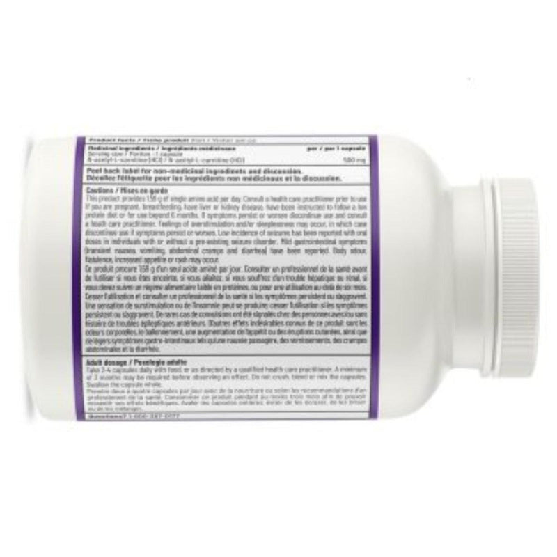 AOR ALCAR 500mg 120 Caps Supplements - Amino Acids at Village Vitamin Store