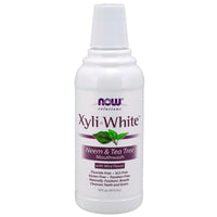 NOW Solutions Xyliwhite Neem & Tea Tree Mouthwash 473 ML Oral Care at Village Vitamin Store