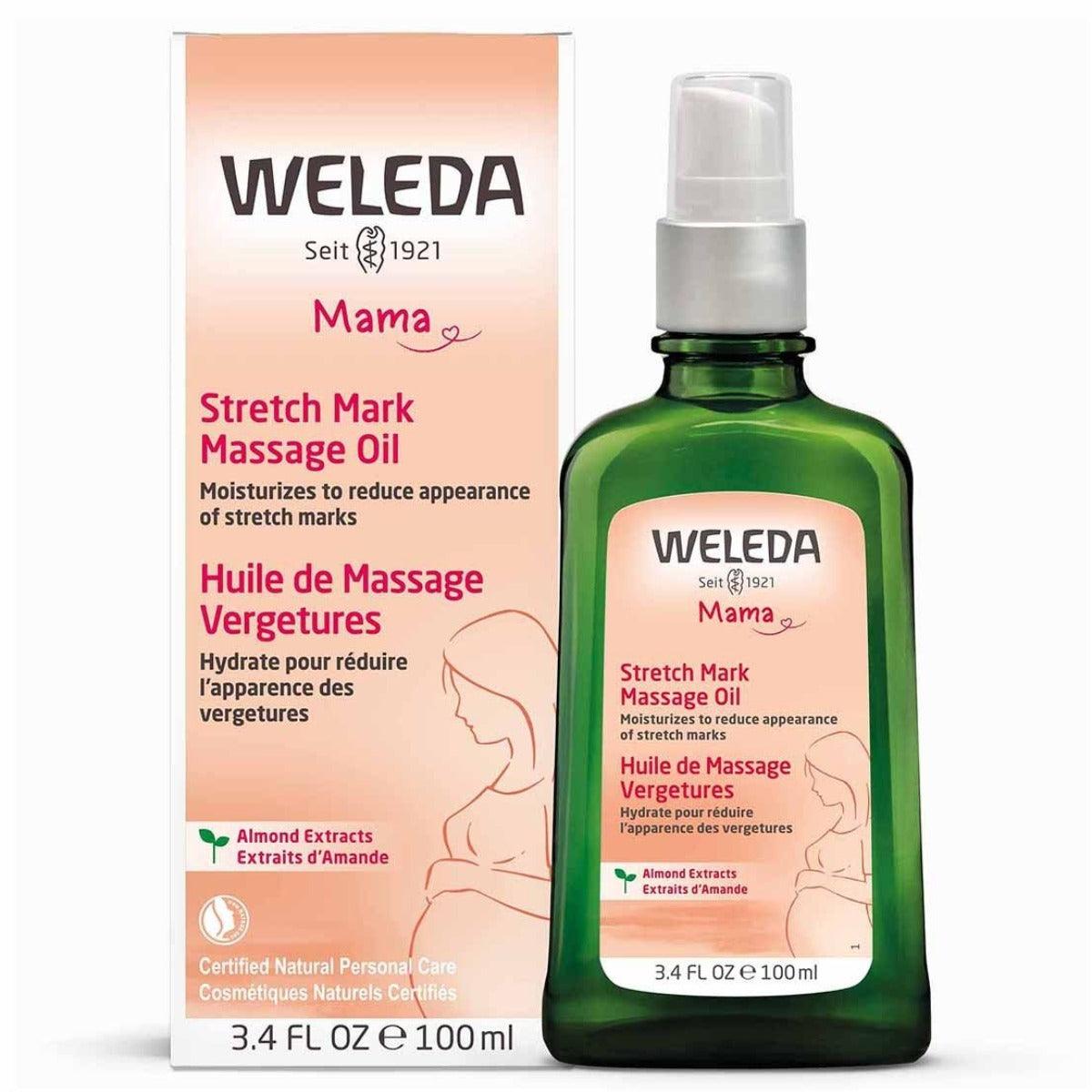 Weleda Stretch Mark Massage Oil 100mL Beauty Oils at Village Vitamin Store