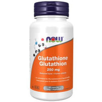 NOW Glutathione 250mg 60 Veggie Caps Supplements - Amino Acids at Village Vitamin Store