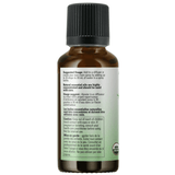 Aromatherapy Blends - Essential Oils NOW Organic Tea Tree Oil 30mL NOW