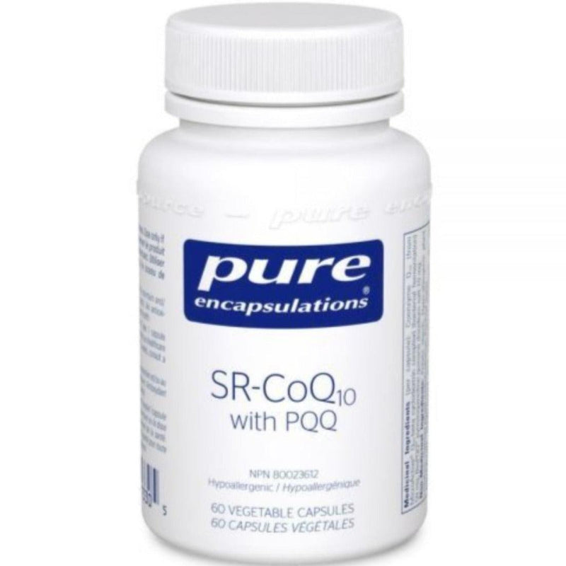 Pure Encapsulations SR-CoQ10 with PQQ 60 Veggie Caps Supplements - Cardiovascular Health at Village Vitamin Store