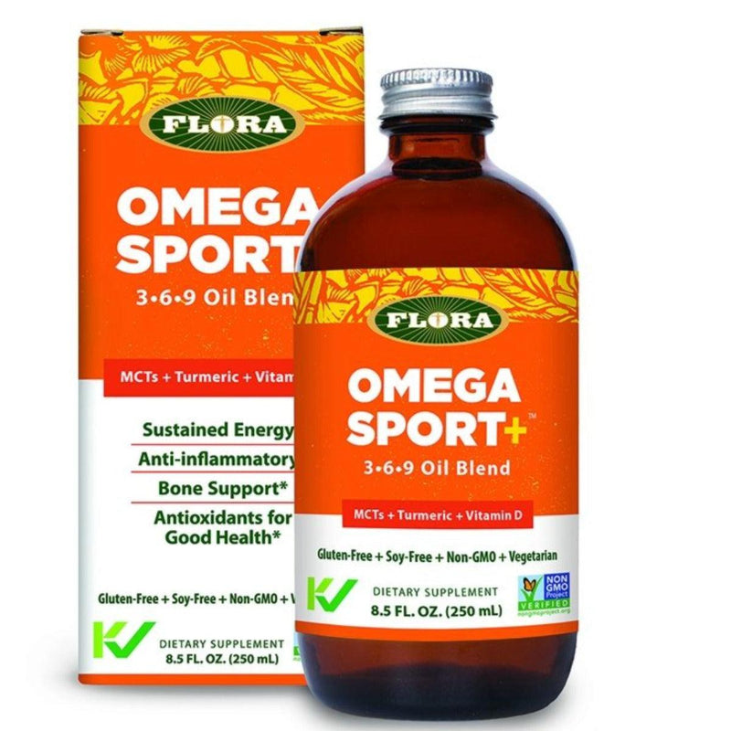 Flora Omega Sport+ 250mL Supplements - Sports at Village Vitamin Store