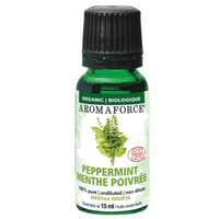 Aromaforce Organic Essential Oil Peppermint 15mL Essential Oils at Village Vitamin Store