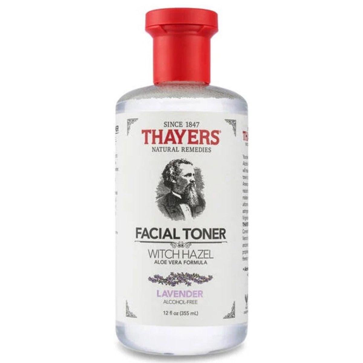 Thayers Witch Hazel Facial Toner Lavender Alcohol Free 355mL Face Toner at Village Vitamin Store