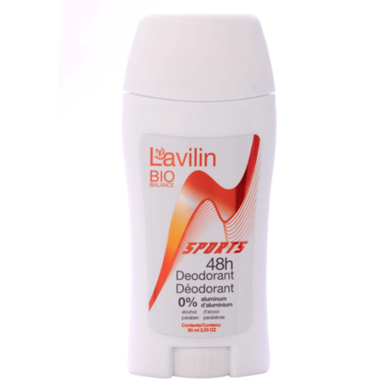 Lavilin Deodorant Stick Sports 48 Hour 60mL Deodorant at Village Vitamin Store