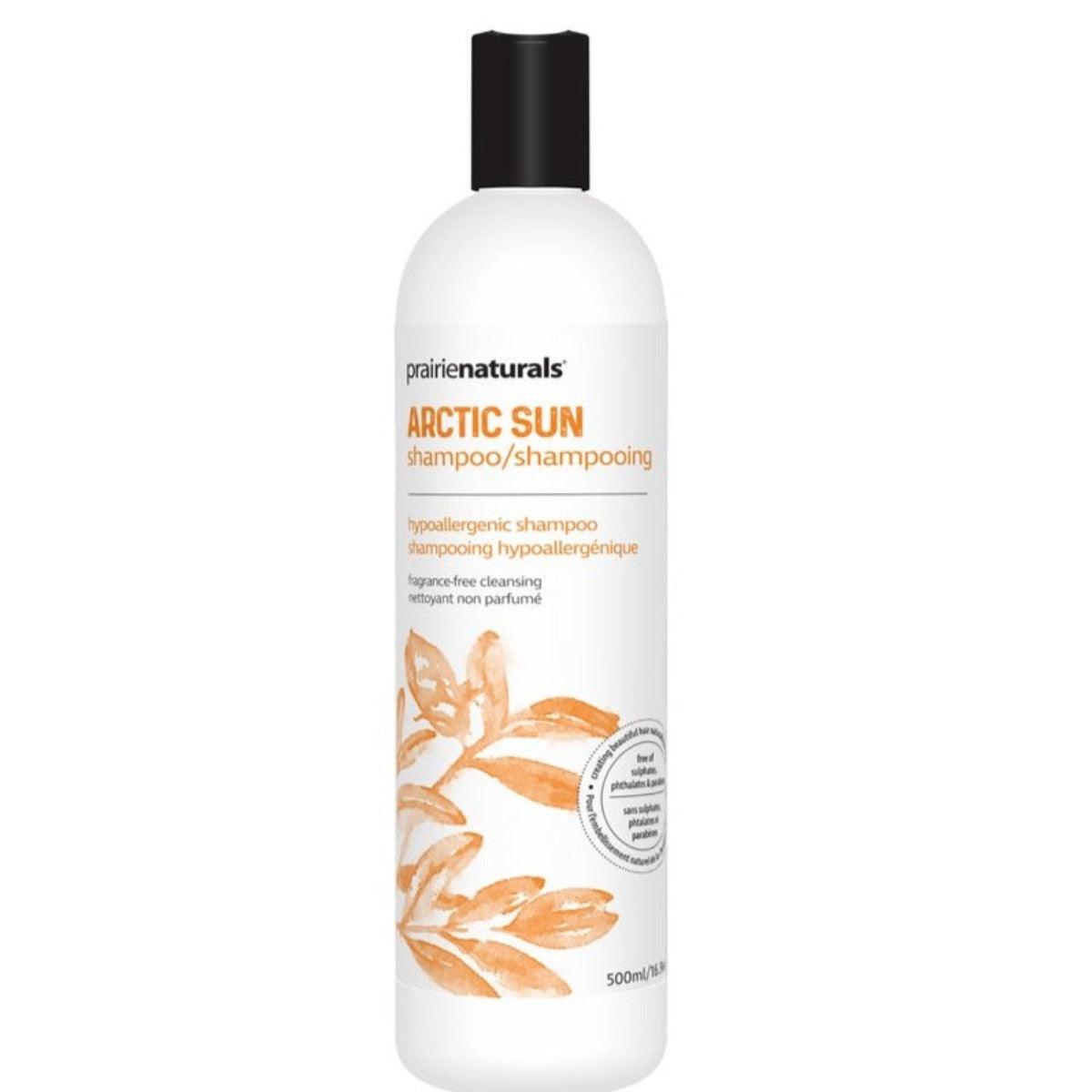 Prairie Naturals Arctic Sun Hypoallergic Shampoo 500ML Shampoo at Village Vitamin Store