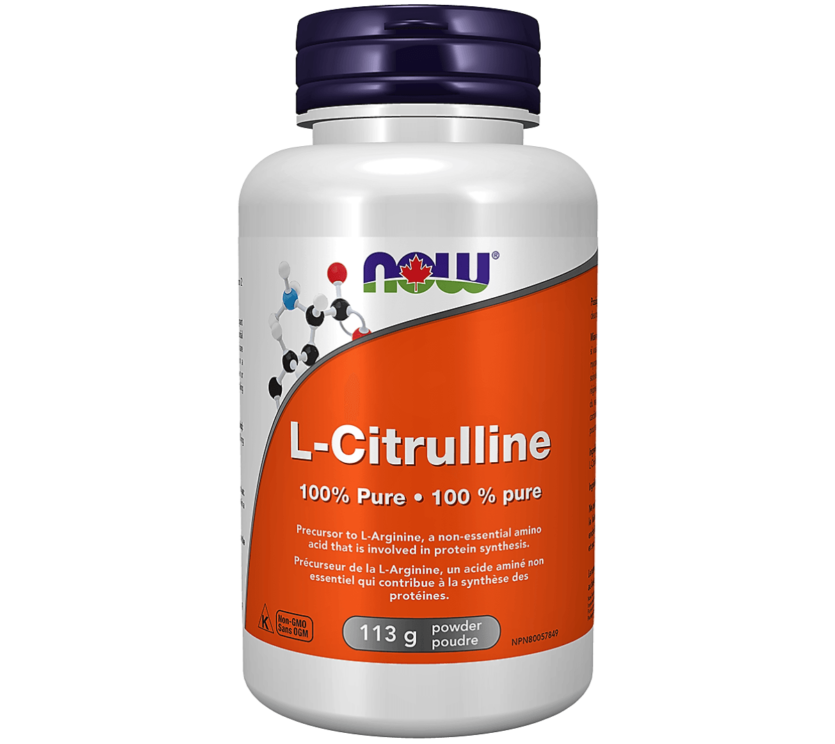 NOW L-Citrulline 113g Supplements - Amino Acids at Village Vitamin Store
