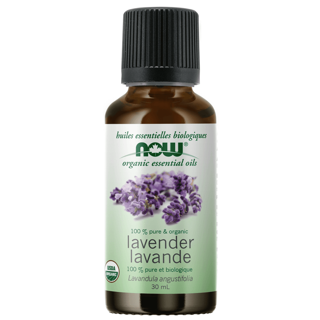 Aromatherapy Blends - Essential Oils NOW Organic Lavender Oil  30ML NOW