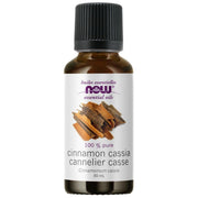 NOW Cinnamon Cassia Oil 30mL Essential Oils at Village Vitamin Store