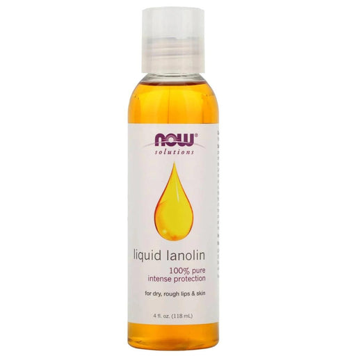 NOW Liquid Lanolin 118mL Beauty Oils at Village Vitamin Store