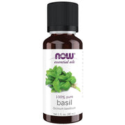 NOW Essential Oils Basil Oil 30ML Essential Oils at Village Vitamin Store