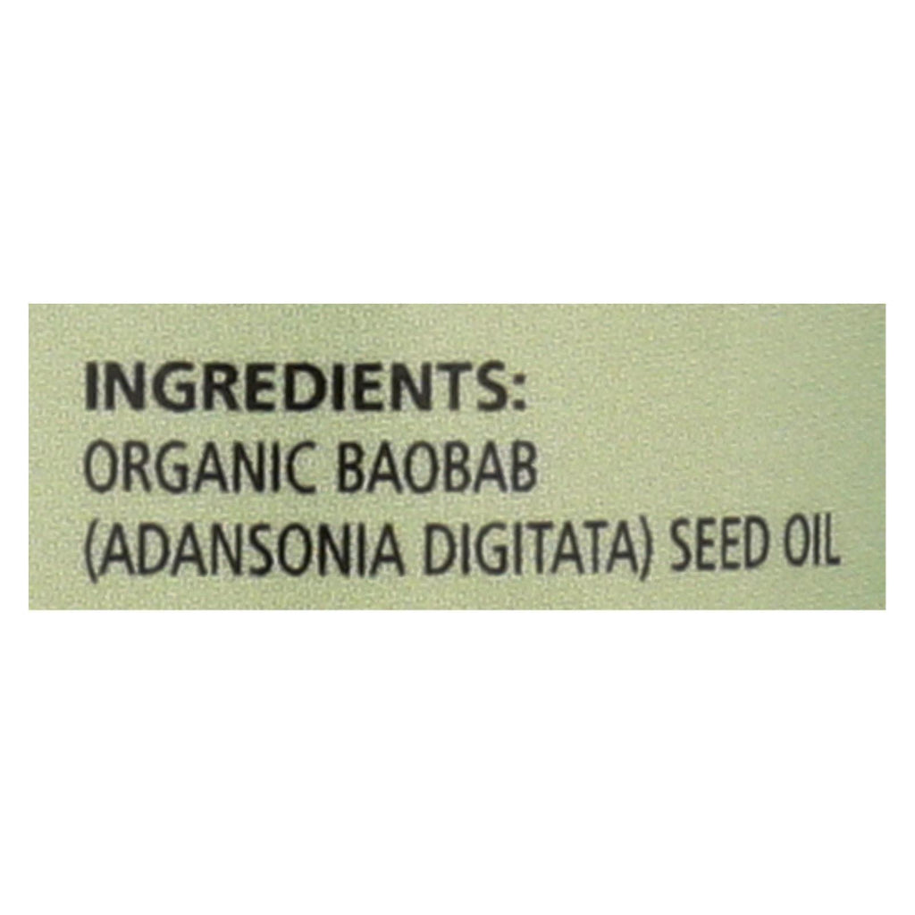Aromatherapy Blends - Essential Oils Aura Cacia Baobab Organic Skin Care Oil 30ML Aura Cacia