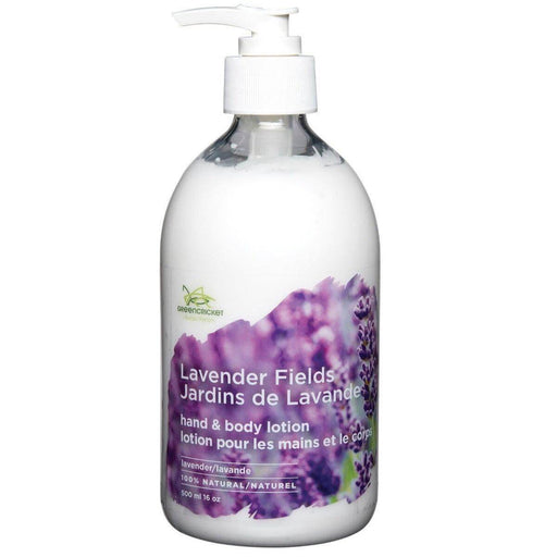 Green Cricket Hand & Body Lotion Lavender 500mL Body Moisturizer at Village Vitamin Store