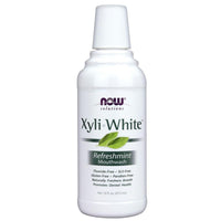 NOW Xilywhite Mouthwash Refreshmint 473mL Oral Care at Village Vitamin Store