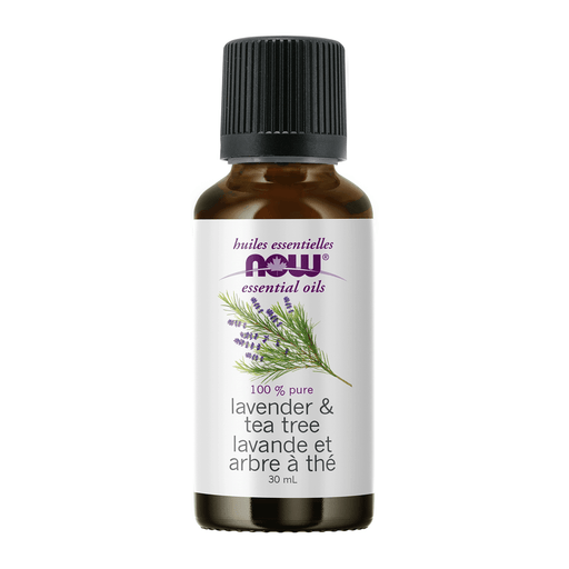 NOW Lavender & Tea Tree Oil 30mL Essential Oils at Village Vitamin Store