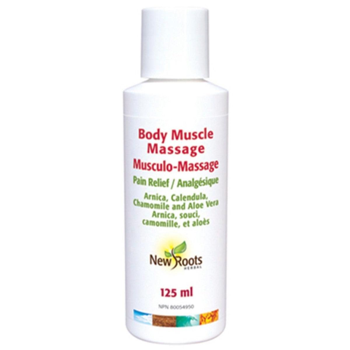 New Roots Body Muscle Massage 125mL Body Moisturizer at Village Vitamin Store