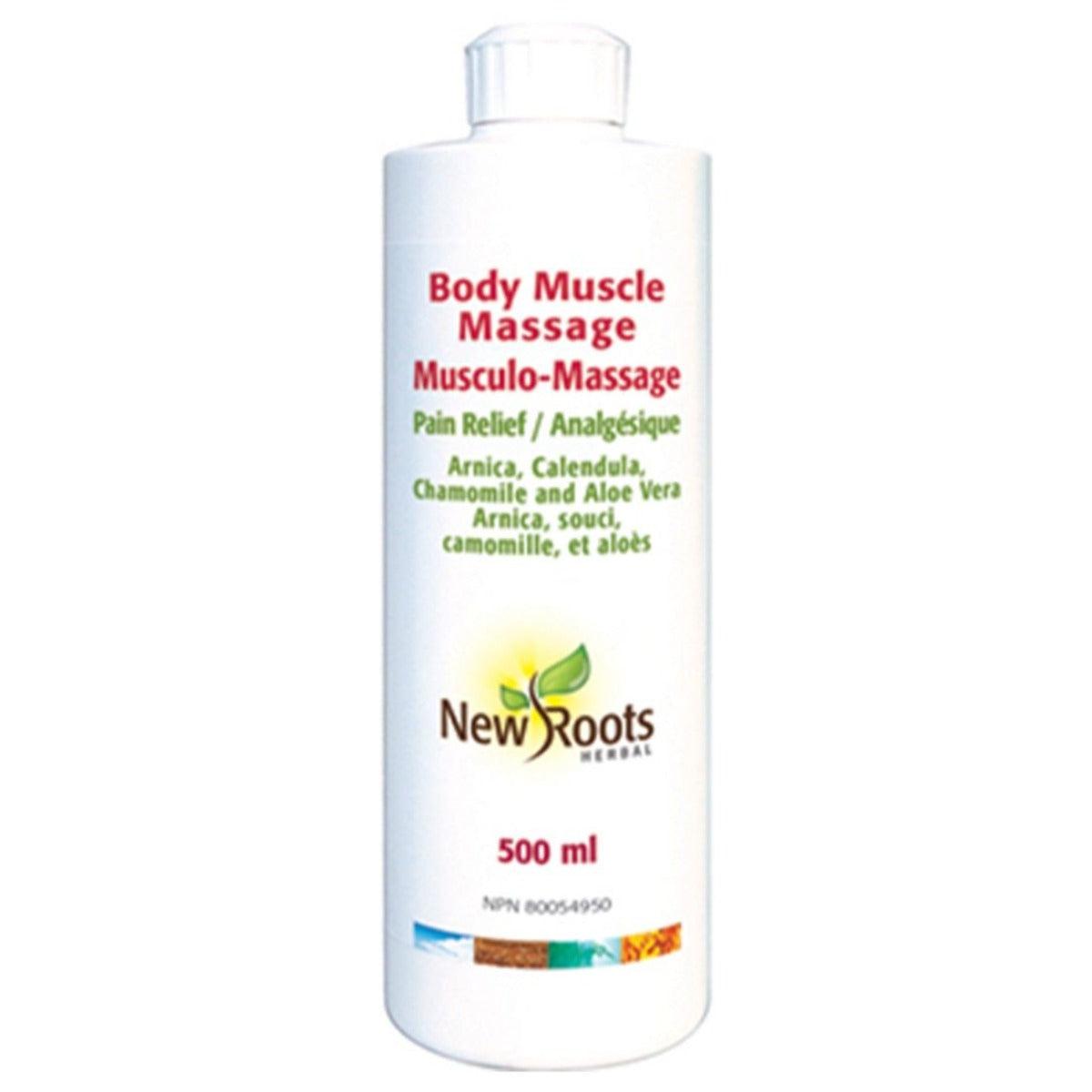 New Roots Body Muscle Massage 500ml Body Moisturizer at Village Vitamin Store