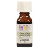Aromatherapy Blends - Essential Oils Aura Cacia Geranium Essential Oil 15ML Aura Cacia