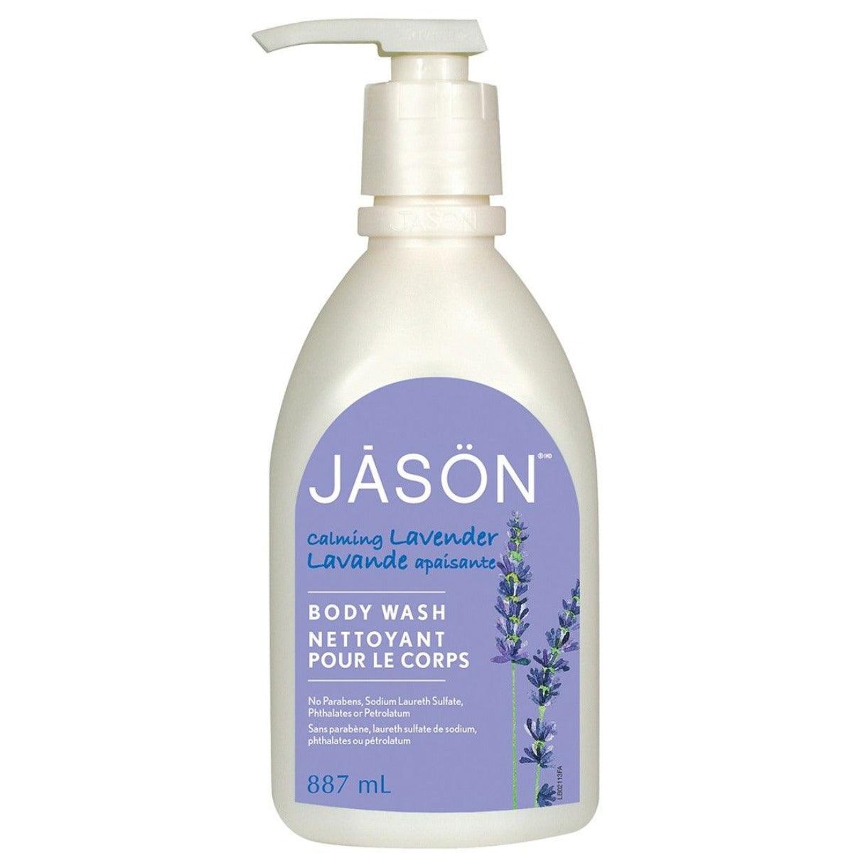 Jason Natural, Body Wash, Calming Lavender, 887 ML Soap & Gel at Village Vitamin Store