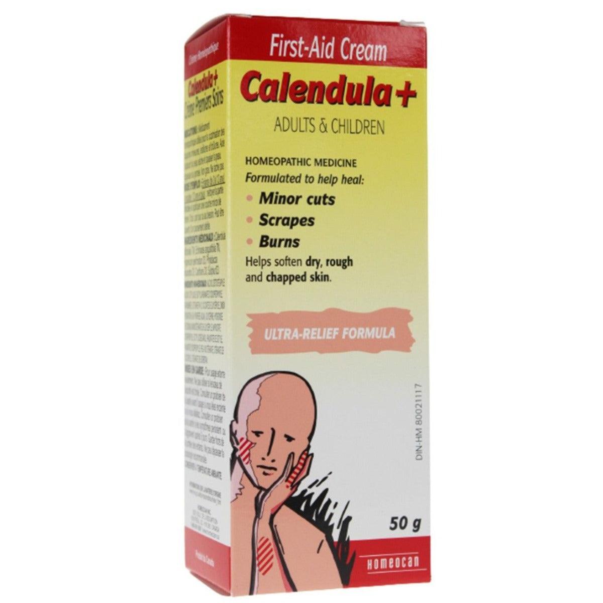 Homeocan Calendula + First Aid Cream - 50g Personal Care at Village Vitamin Store