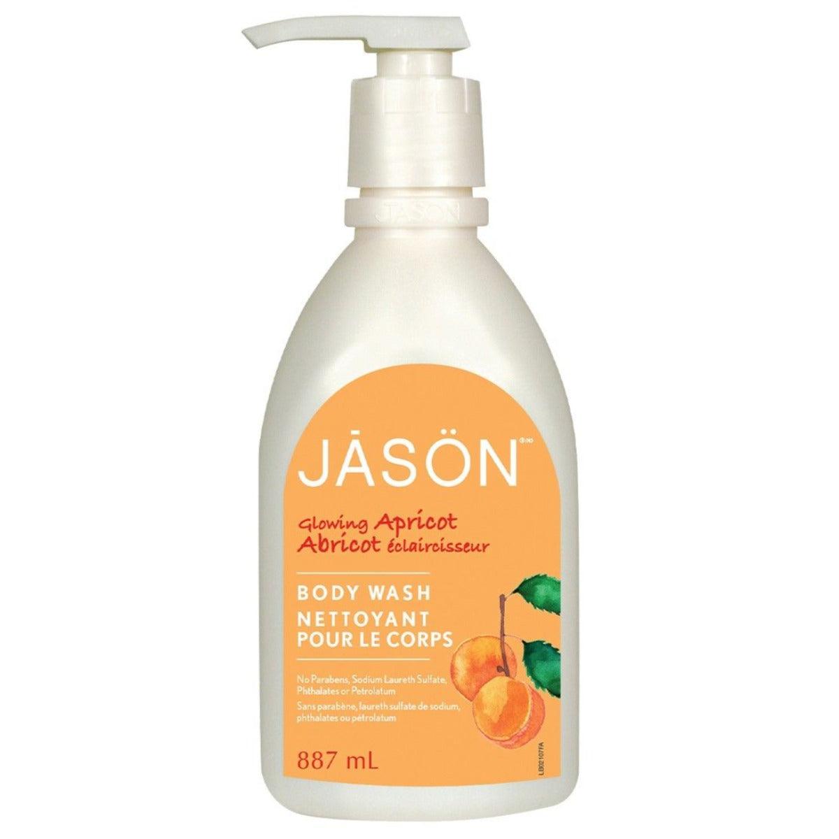 Jason Apricot Body Wash 887 ML Soap & Gel at Village Vitamin Store
